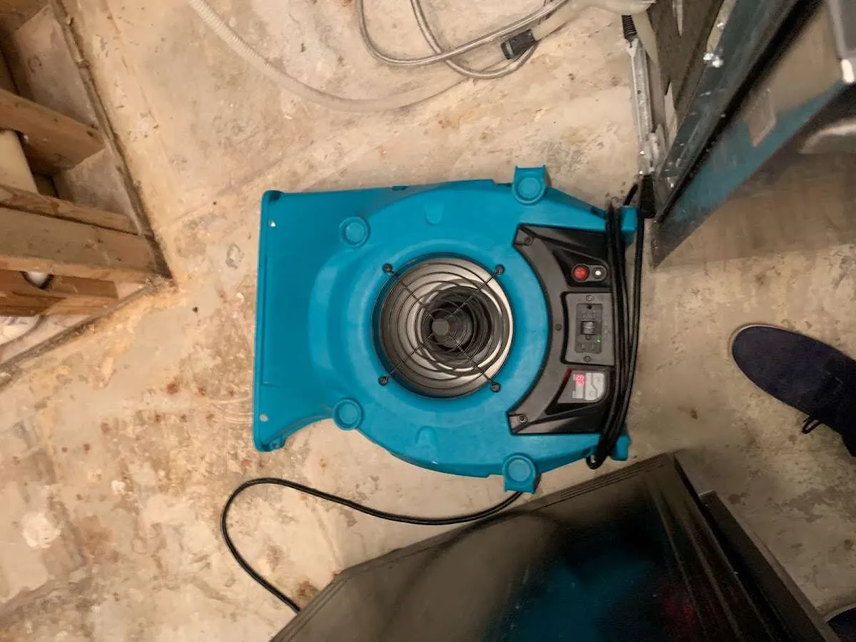 Air mover drying equipment for Mold Remediation & Removal in Sullivan